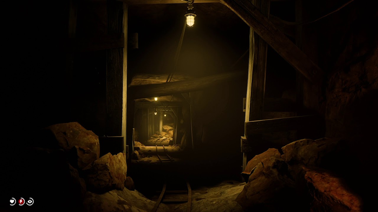 Red Dead Redemption 2 - Mineshaft Ambiance (creaking, white noise, bats)