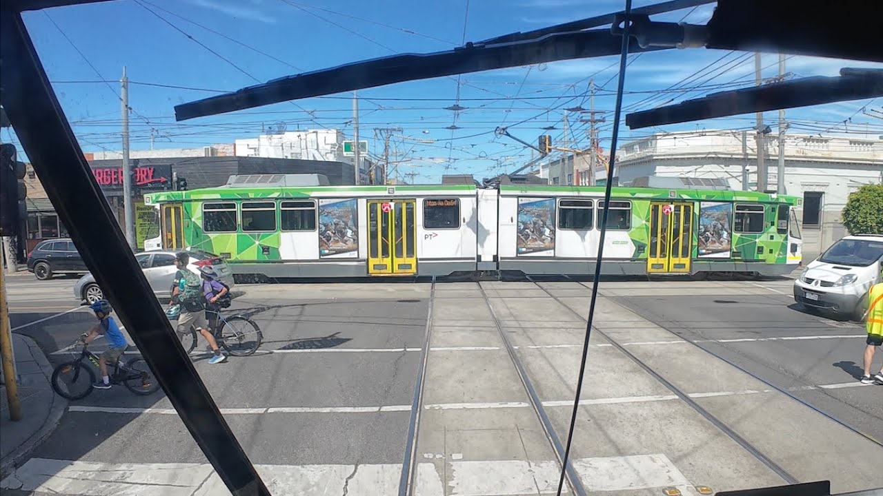 Driver's View Tram 67 St Kilda Junction to Carnegie