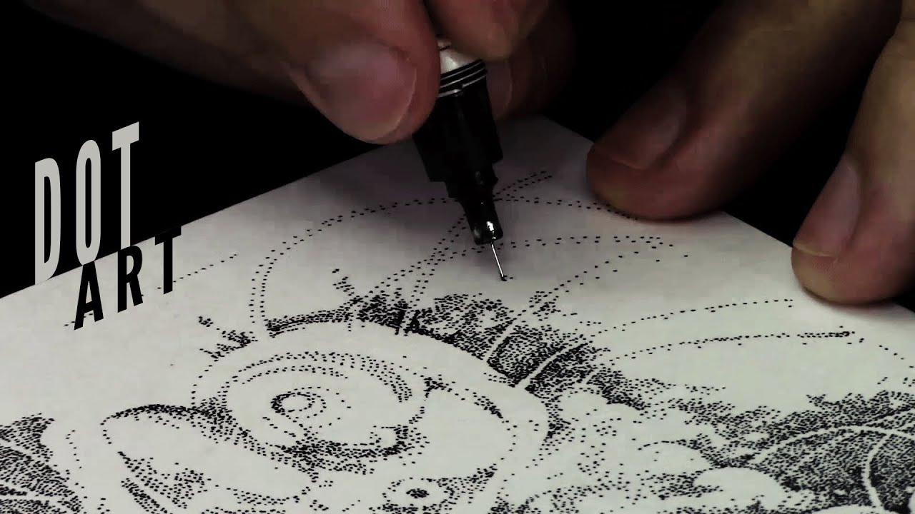 The Art of Dot Making (Stippling)