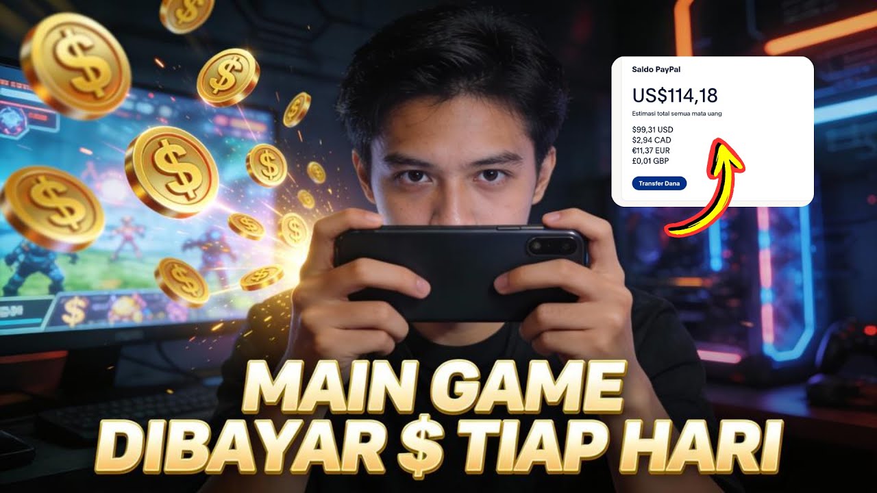 LEGIT‼️ Aplikasi Penghasil Saldo PayPal Terbukti Membayar 2026 (Cara Tarik Uang di AttaPoll)