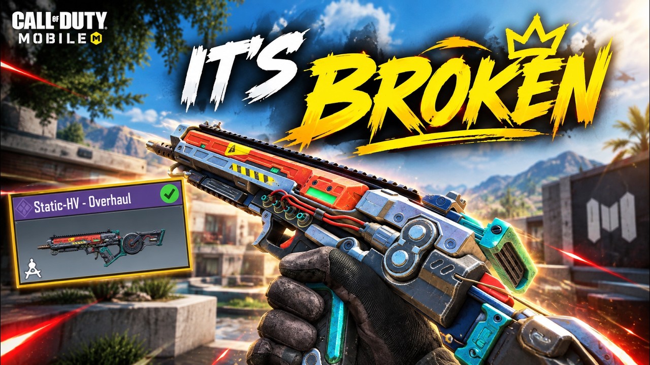 STATIC-HV IS BROKEN 🔥 | BEST STATIC-HV GUNSMITH | COD MOBILE