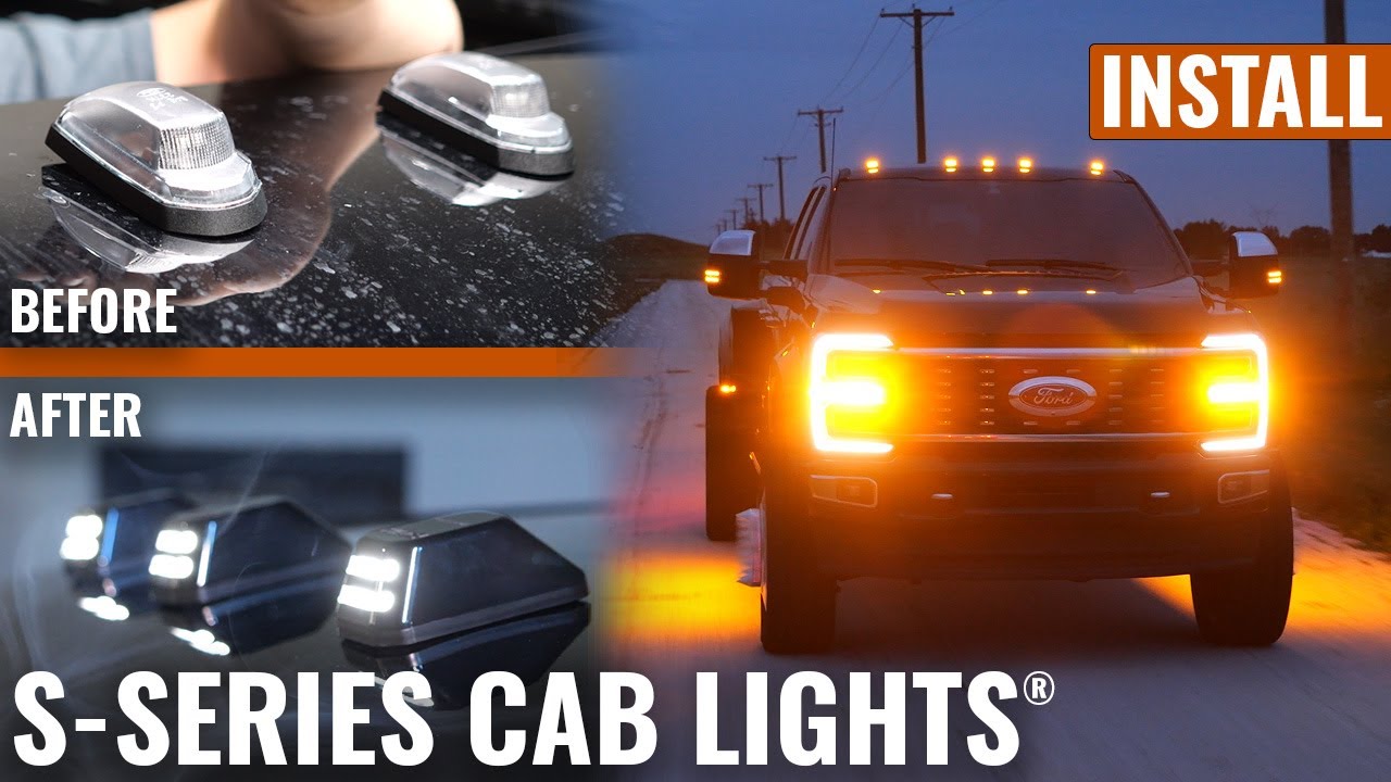 Руководство по установке кабинных фонарей Boost Auto серии S | Грузовики Ford Super Duty F-250 F-...