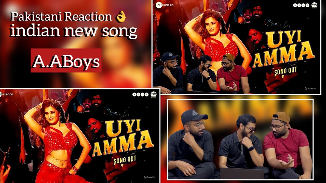 Pakistani Reaction | Uyi Amma | Official video Song | Azaad Movie | New Release | Indian Song | 2025