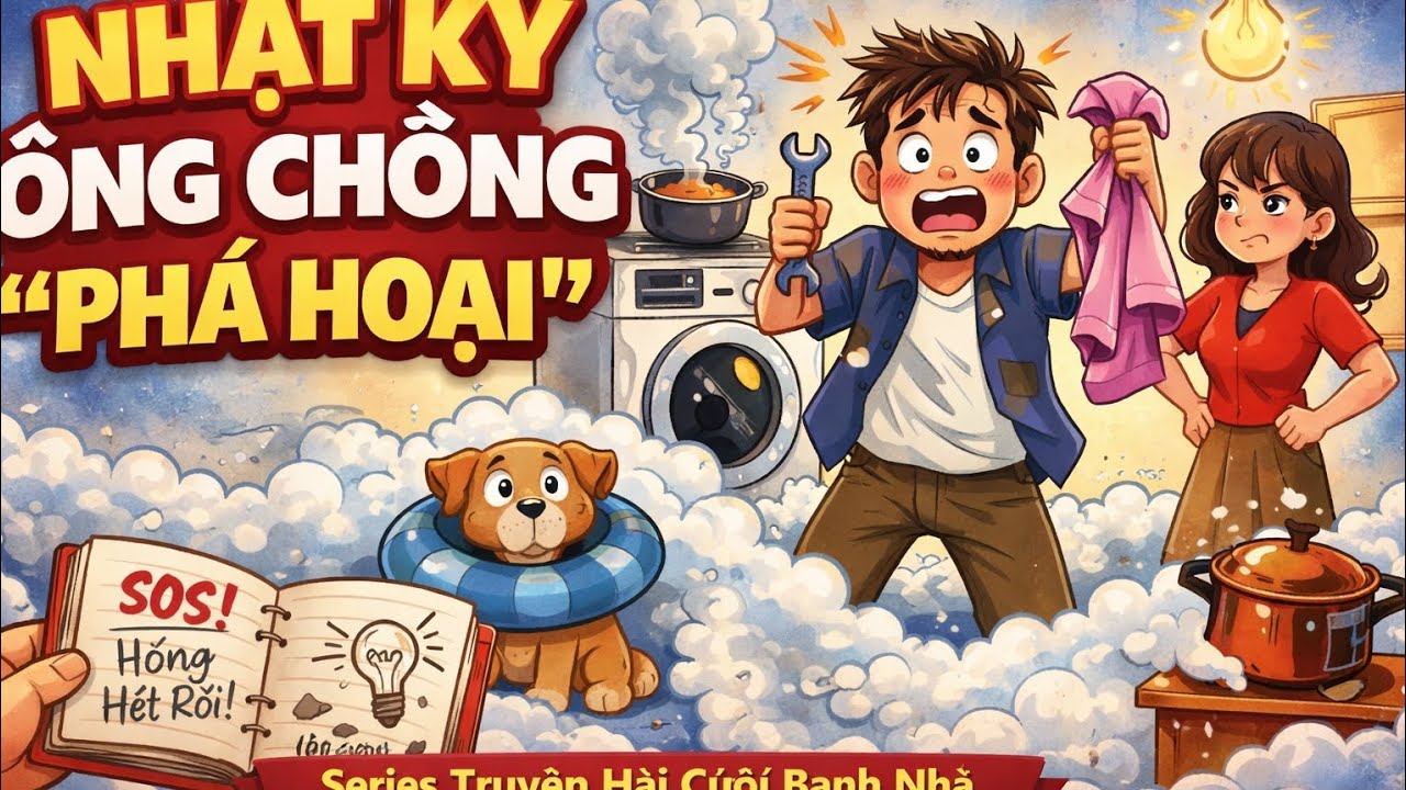 NHẬT KÝ ÔNG CHỒNG “PHÁ HOẠI” — Series Truyện Hài Cười Banh Nhà