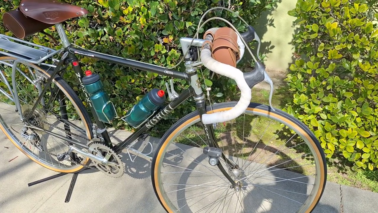 New rear rack and light mount. Loving my steel steed.