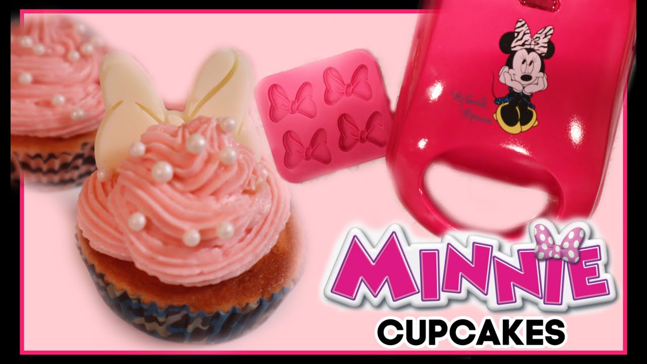 MINNIE MOUSE Mini-Cupcake Maker | Easy Cupcakes | Baking for Beginners | Baking for Kids, Quarantine