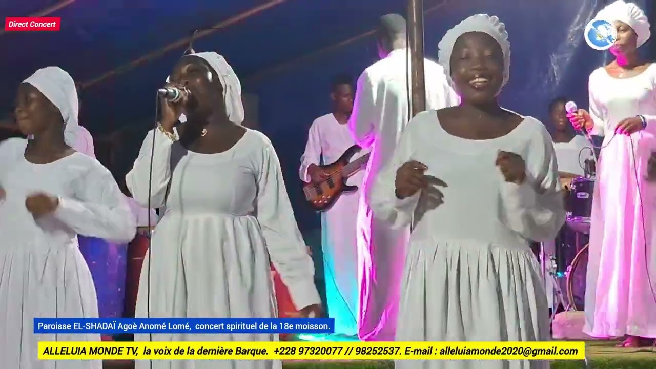 Paroisse EL-SHADAÏ Agoè Anomé Lomé. Concert spirituel 2025.