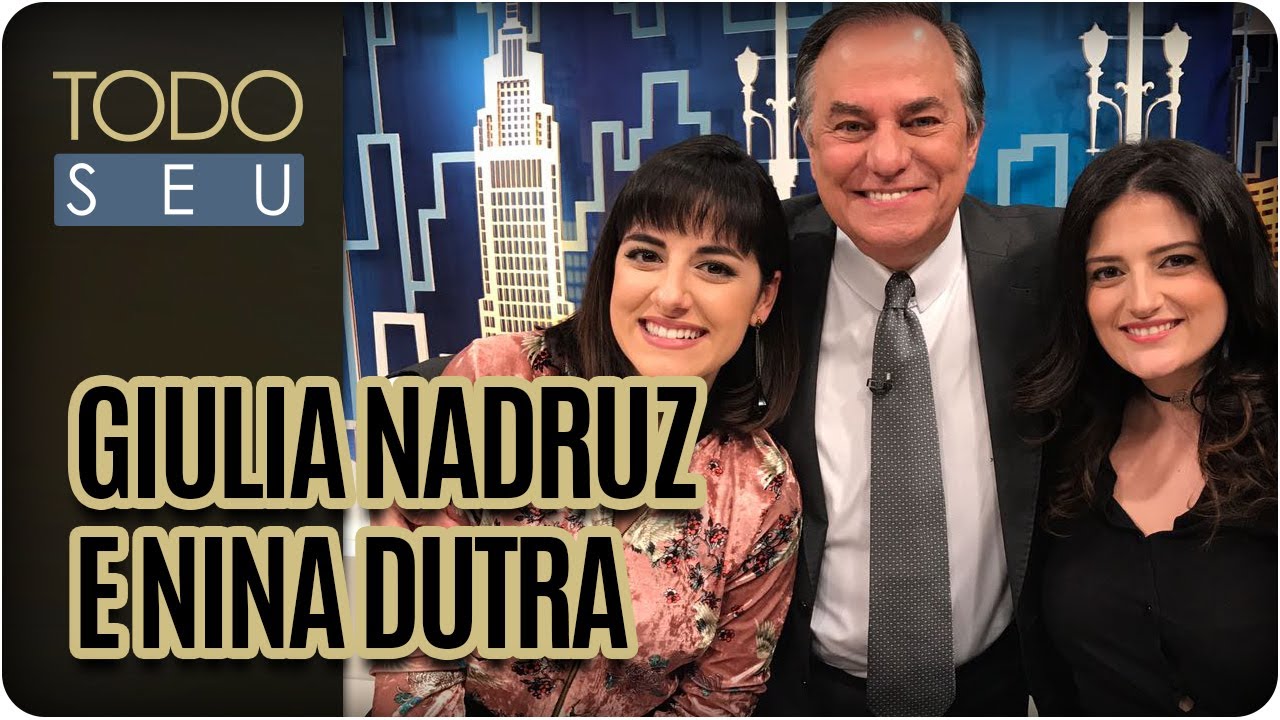 Caiu na Rede e Virou Notícia | Com Giulia Nadruz e Nina Dutra - Todo Seu (27/07/17)