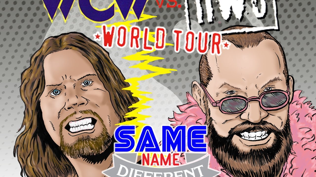 WCW vs. nWo World Tour/Virtual Pro Wrestling 64 - Same Name, Different Game (US vs. Japan)