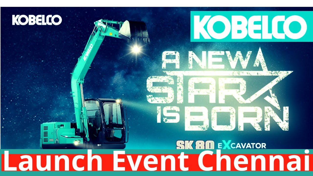 KOBELCO CE INDIA LAUNCHED SK 80 EXCAVATOR | Launch Event Chennai | #chennaiviews