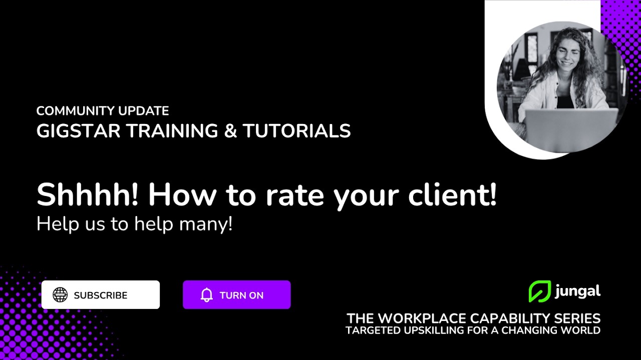 Hey Gigstars! How you can rate your clients and improve the community