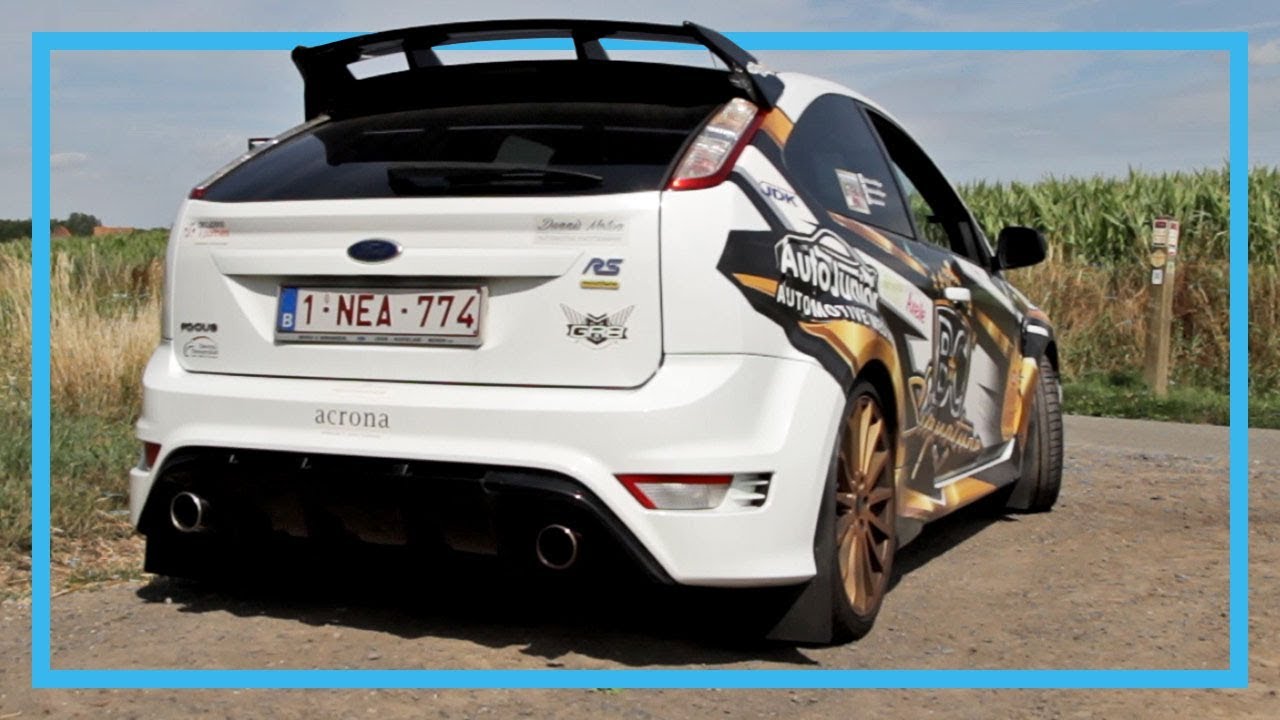 Ford Focus RS Mk2 STRAIGHT PIPE MADNESS