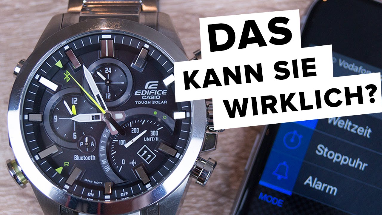 Casio Edifice EQB-500 // GROßER TESTBERICHT // Deutsch // FULLHD