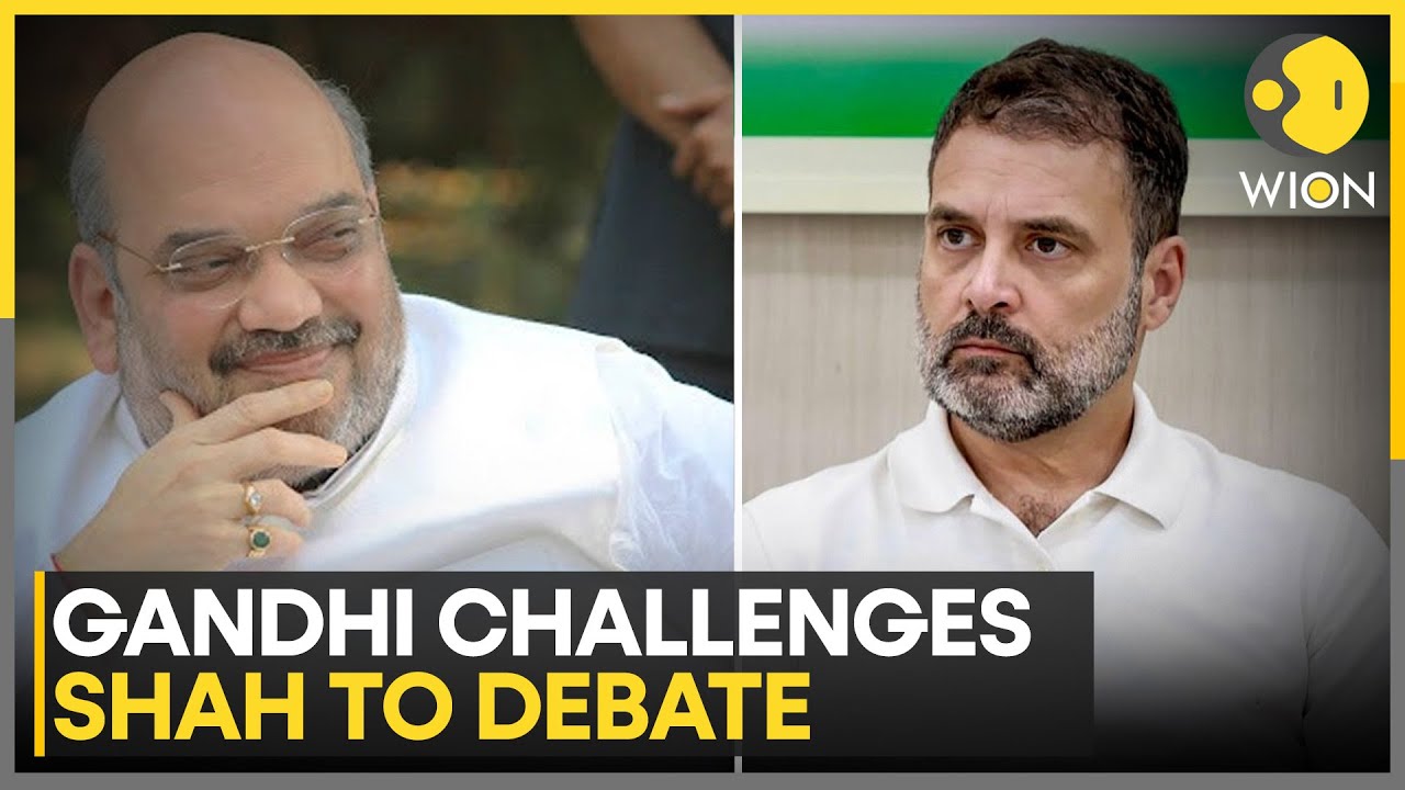 Amit Shah-Rahul Gandhi Clash In Parliament Over Voter Roll Revision | WION