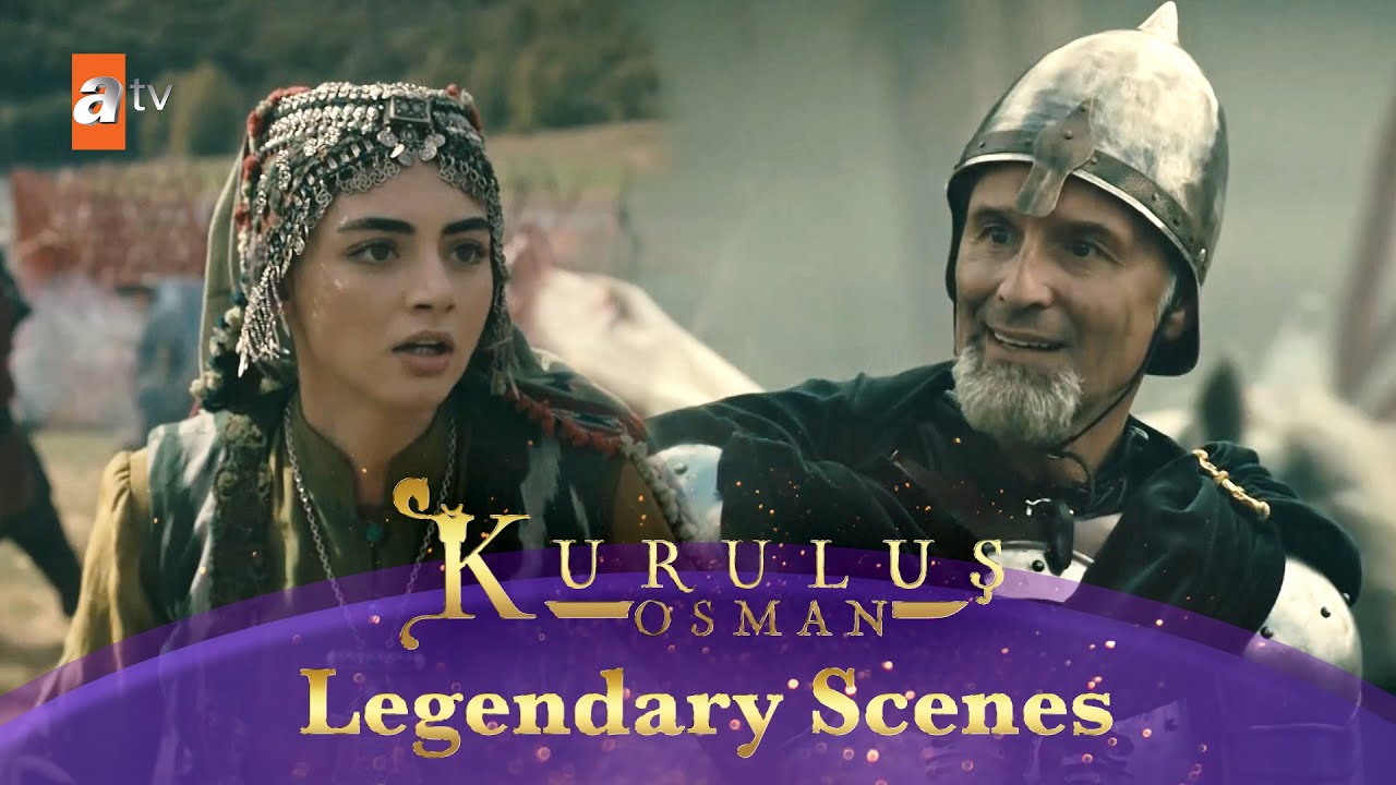 Kurulus Osman Urdu | Legendary Scenes - 2 | Qabilay pe hua hamla!