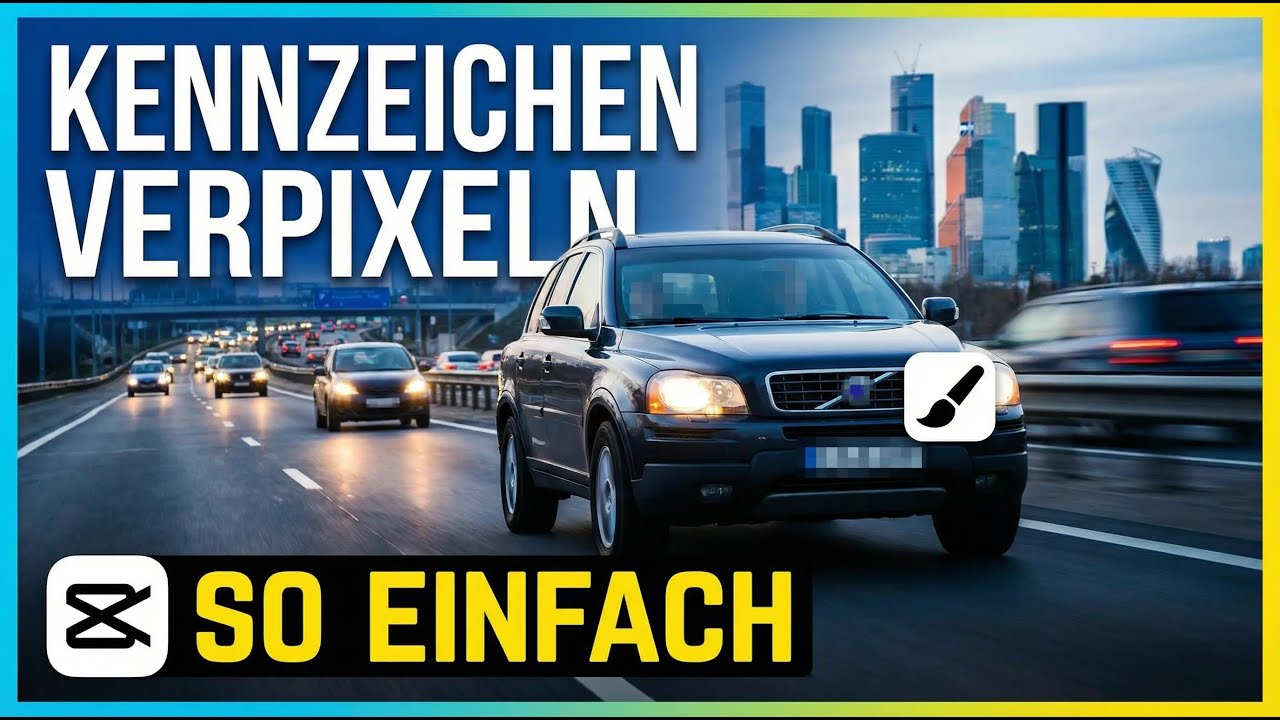 Nie wieder Stunden für Kennzeichen verpixeln verschwenden