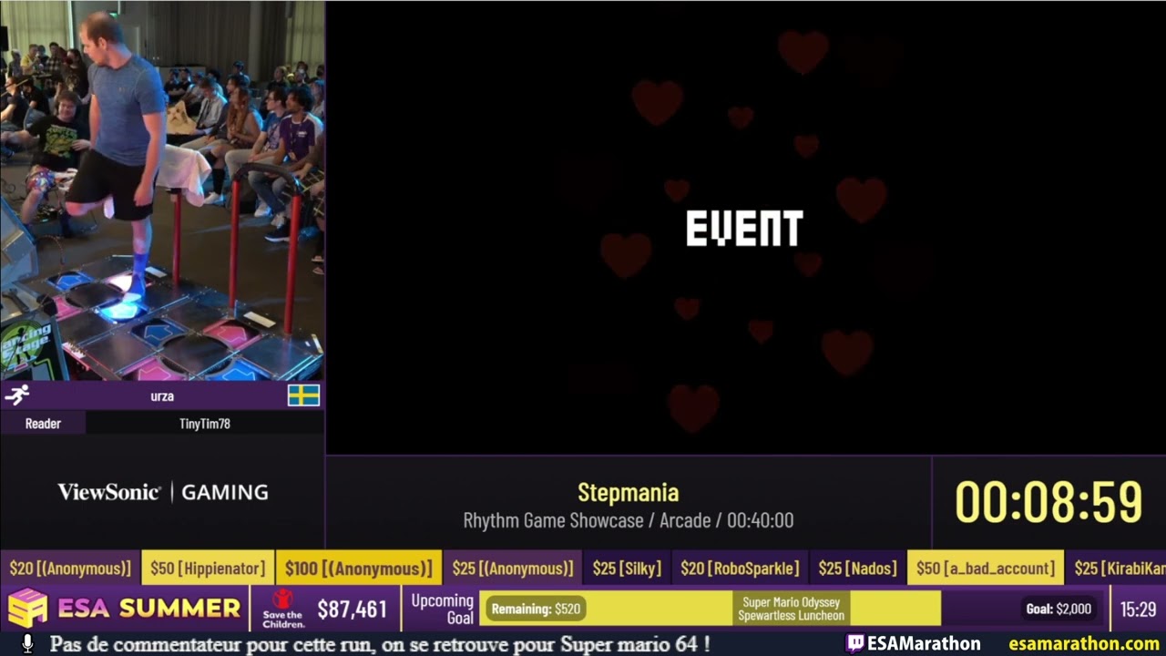 ESA Summer Marathon 2022 87 - Stepmania [FR Restream]