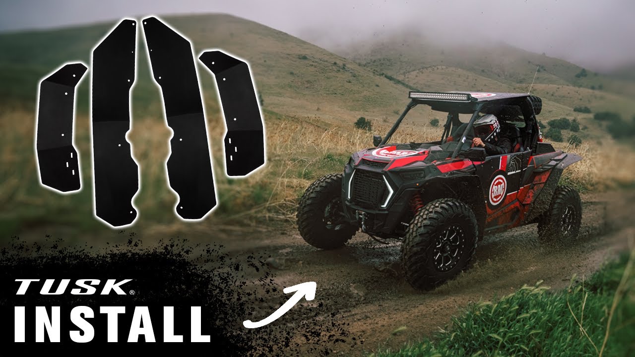 How To Install the Tusk Quick Release Fender Flare Kit on a Polaris RZR