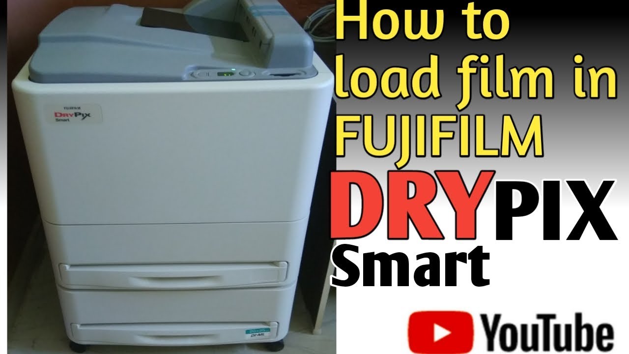 How to load Film in Drypix smart Printer in hindi | Fujifilm CR system | Uday xray