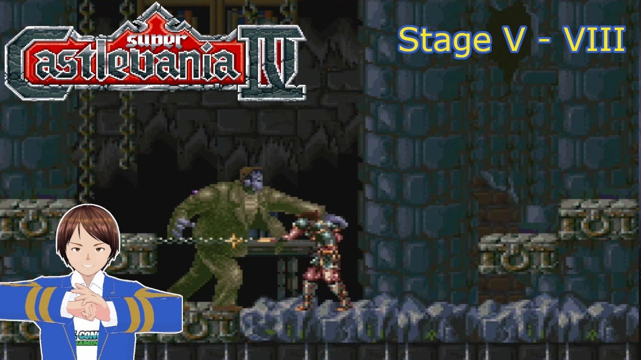 Super Castlevania IV (SNES) | The Castle Beckons | Stages V - VIII
