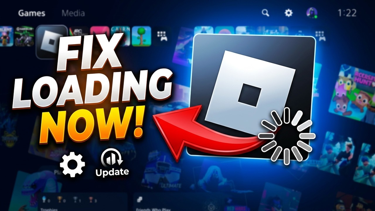 Как исправить проблему с зависанием Roblox на экране загрузки на PS4/PS5