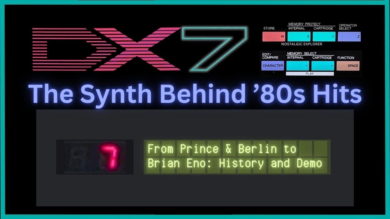 Как Yamaha DX7 изменила поп-музыку 1980-х