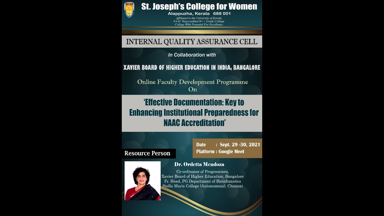 Effective Documentation : Key to Enhancing Institutional Preparedness for NAAC Accreditation | Day 4