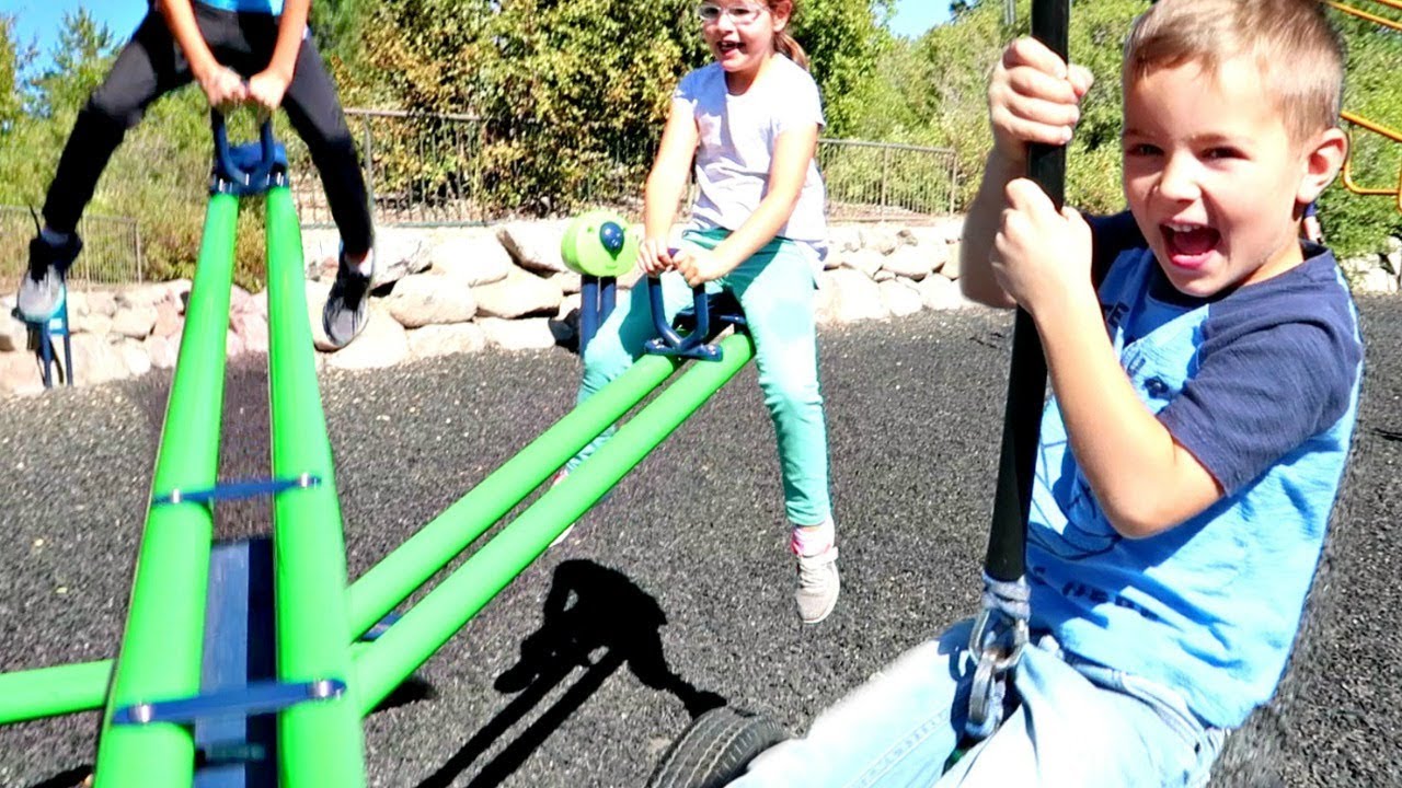 Teeter Totter FAIL😂