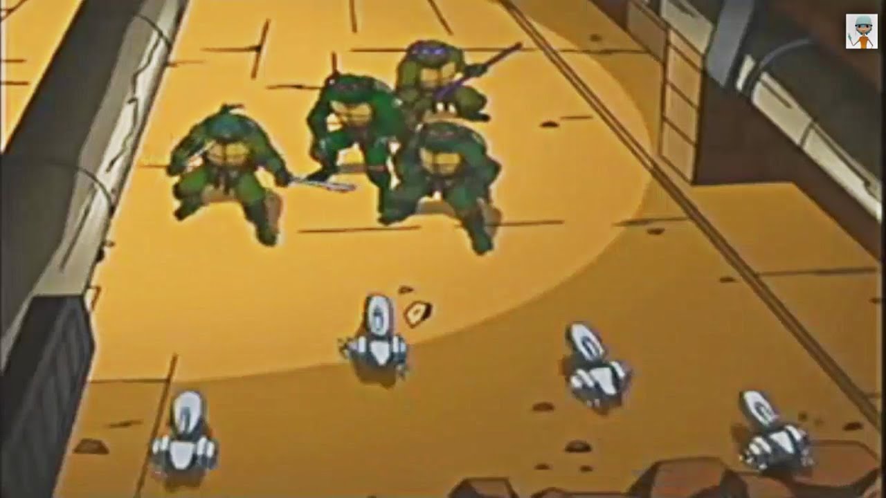 TMNT Teenage Mutant Ninja Turtles PS2 Playstaion 2 Konami Gameplay Stage 1 Area 1&2
