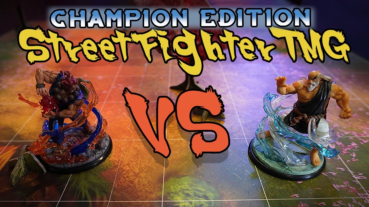 CHAMPION EDITION Street Fighter the Miniatures Game: Akuma Vs Gouken