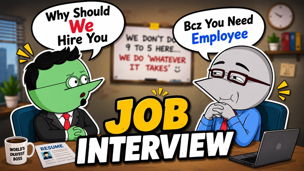 How To Answer In Job Interview? | Angry Prash