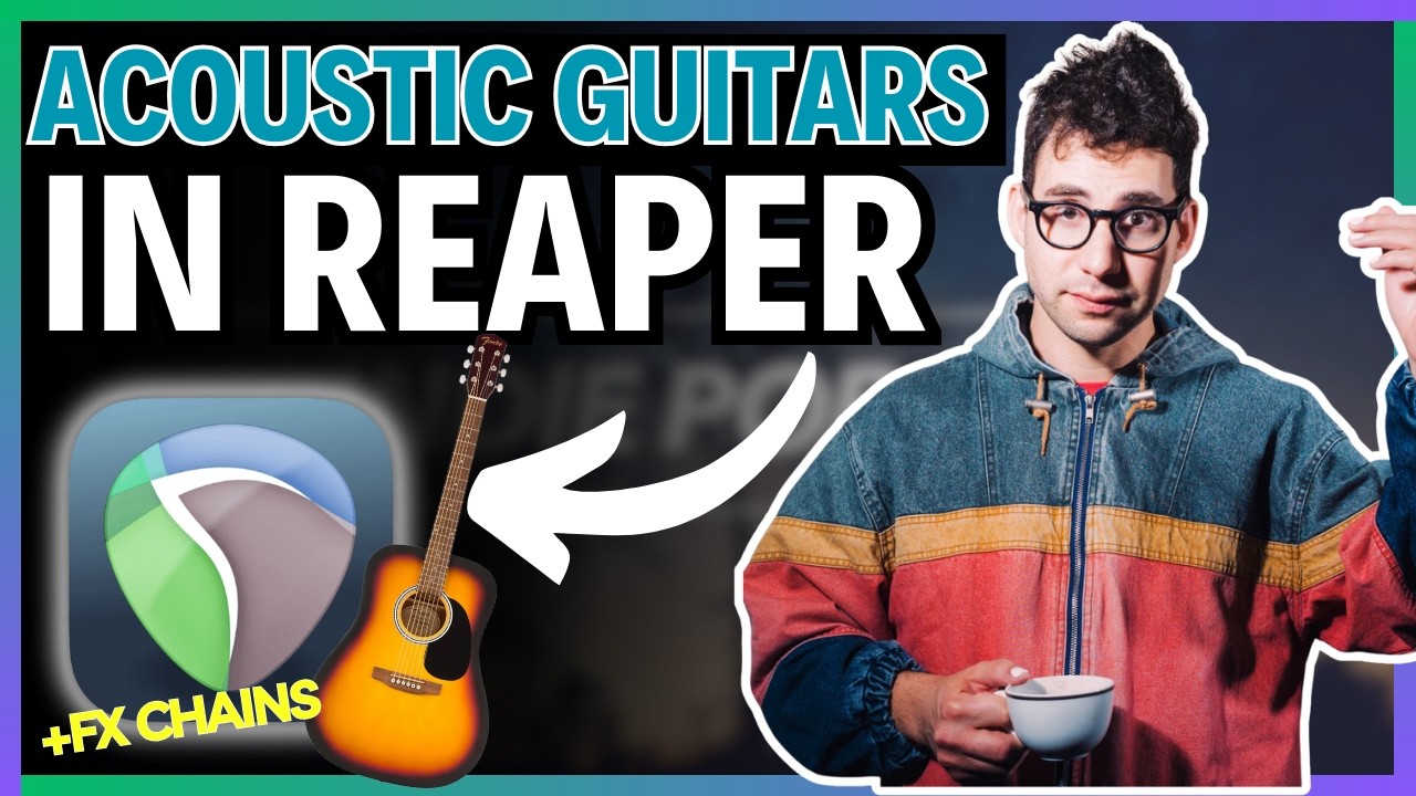 Три шага к сведению акустических гитар в REAPER