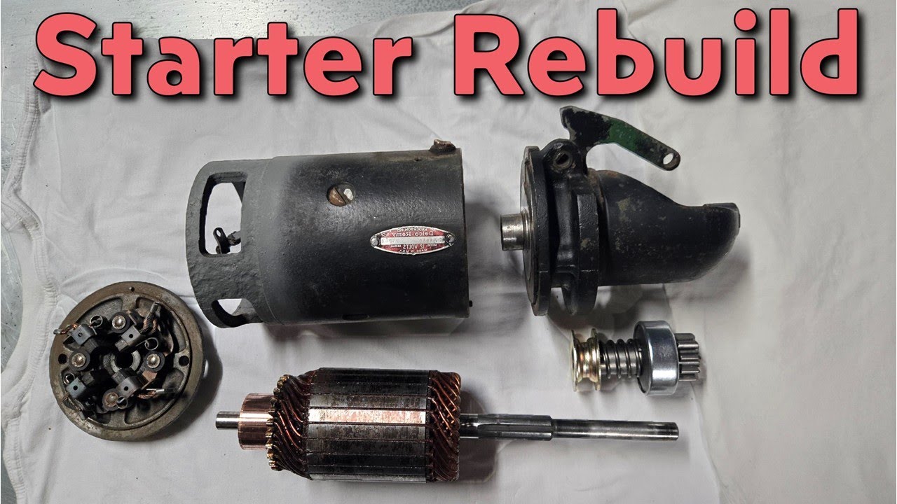 John Deere A - Starter Repair and Starter Drive Replacement