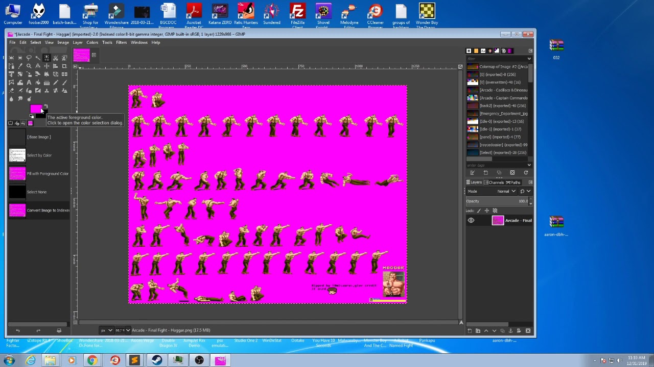 DBH Training OpenBOR - 1. Palette Creation