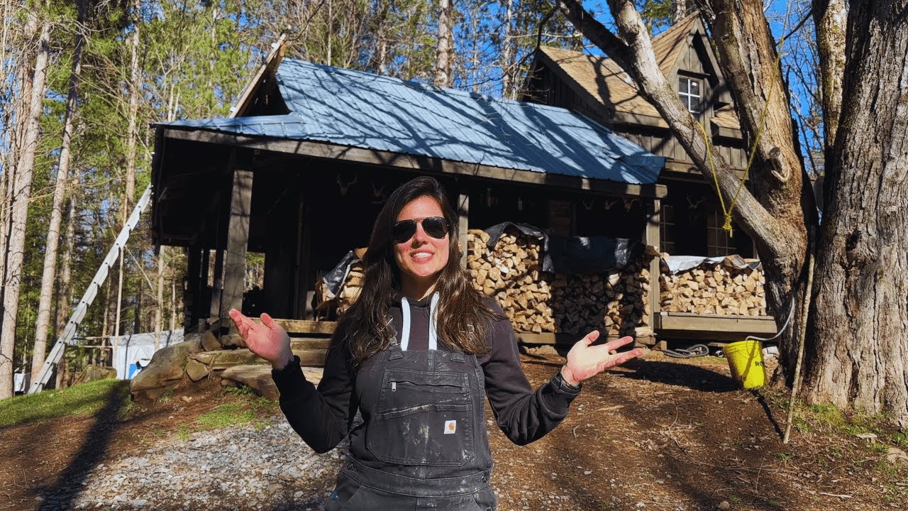 Spring At The Off-Grid Cabin!
