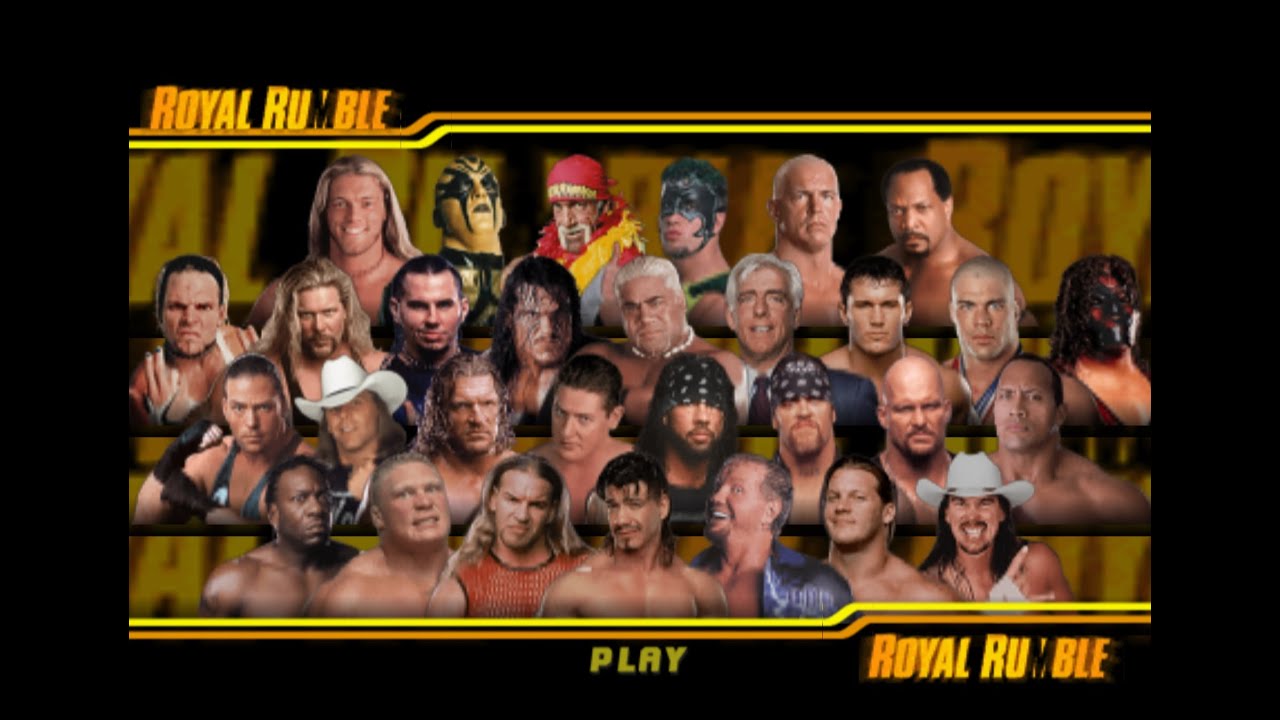 WWE Smackdown Shut Your Mouth (PS2) Royal Rumble