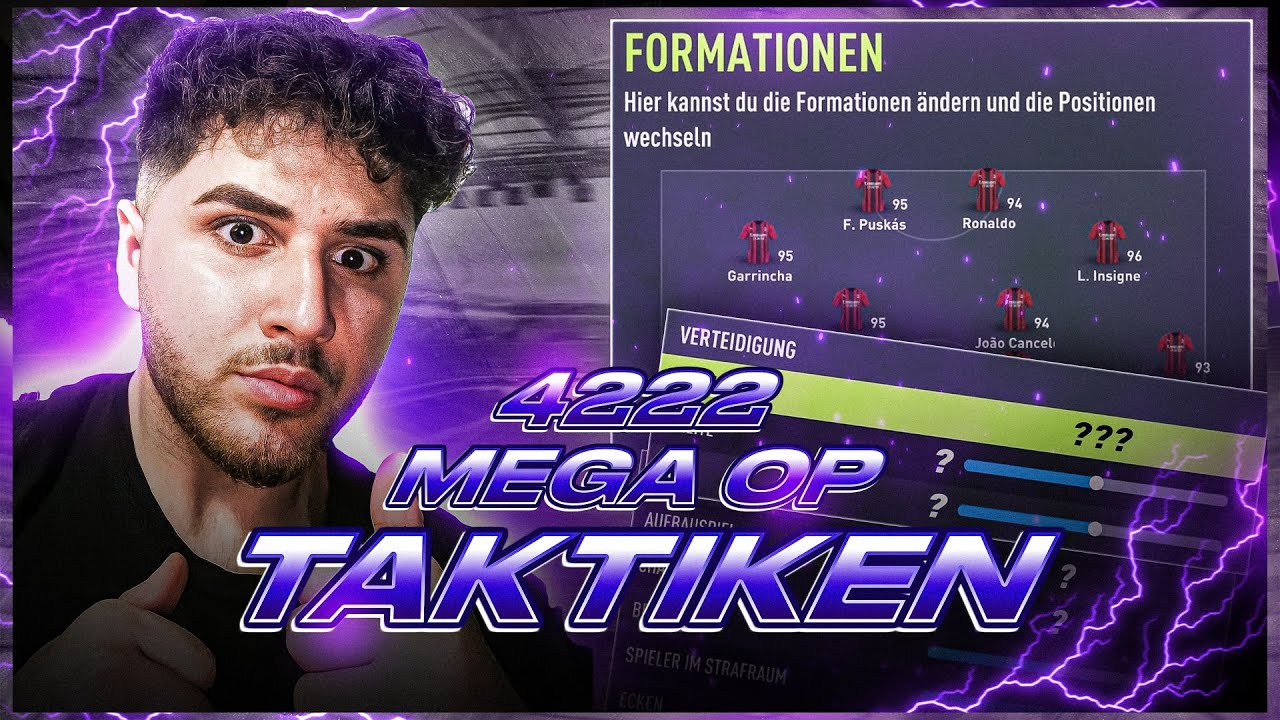 Diese META 4-2-2-2 FORMATION ist AKTUELL sehr OP🔥 Individuelle Taktik & Anweisung in FIFA 22