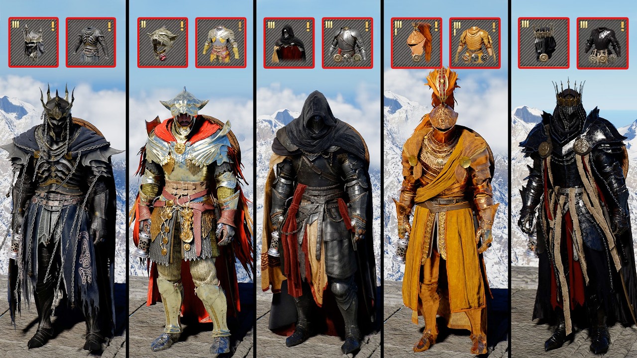 Crimson Desert 8 Unique Legendary Armors Full Set Location (Armor of the Shadows, Dark Marksman's)