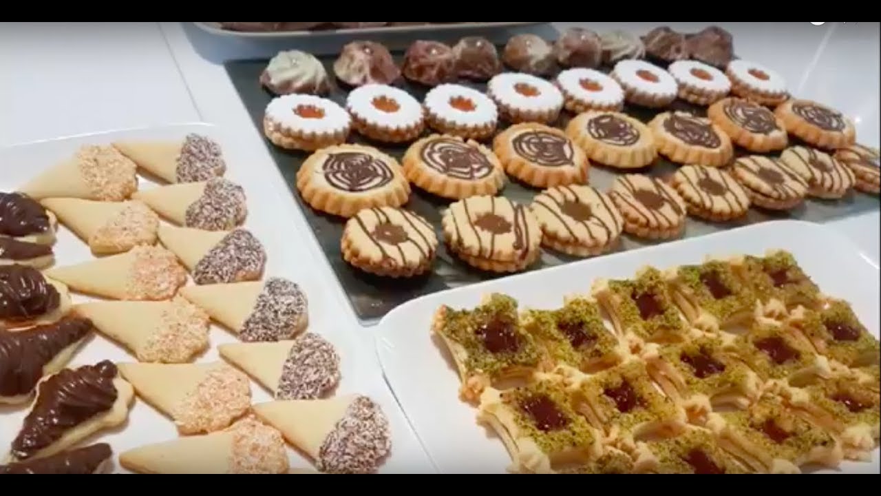 7 Modèles De Sablés Facile Fondant En Bouche.  7اشكال من ااصابلي بعجينة واحدة
