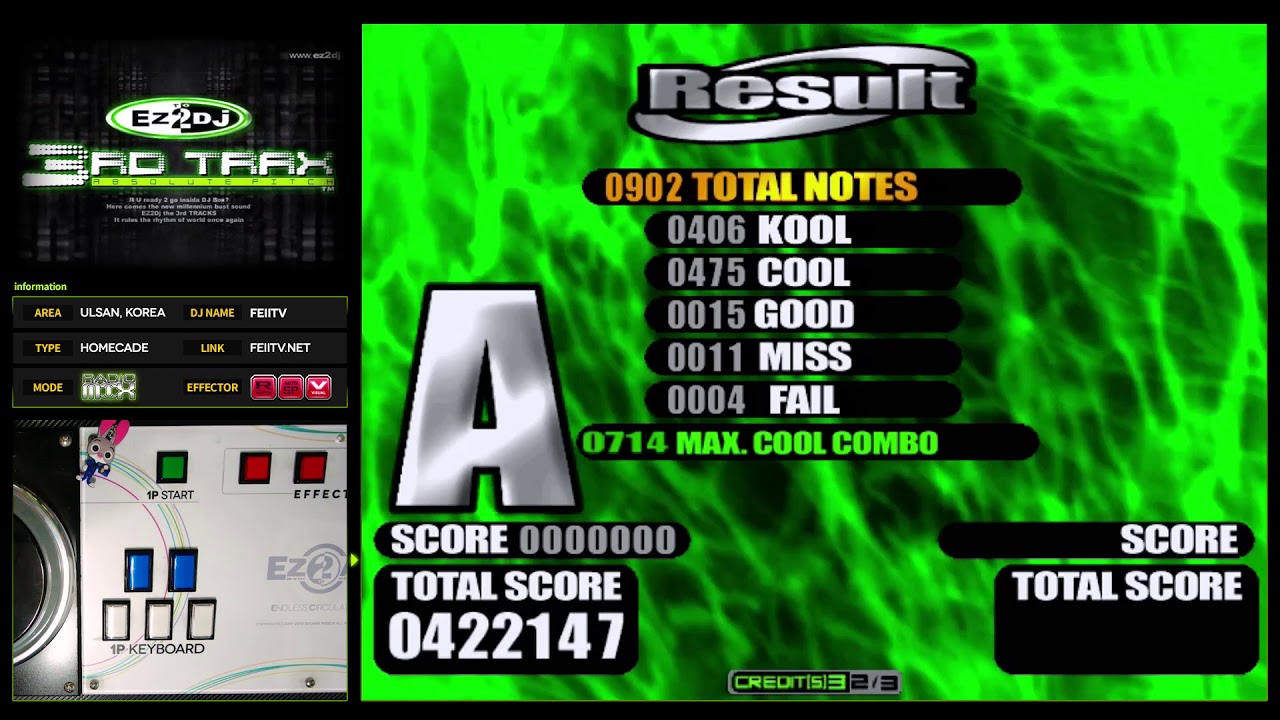 [EZ2DJ 3rd : AP] 7Radio (12) PonGlow