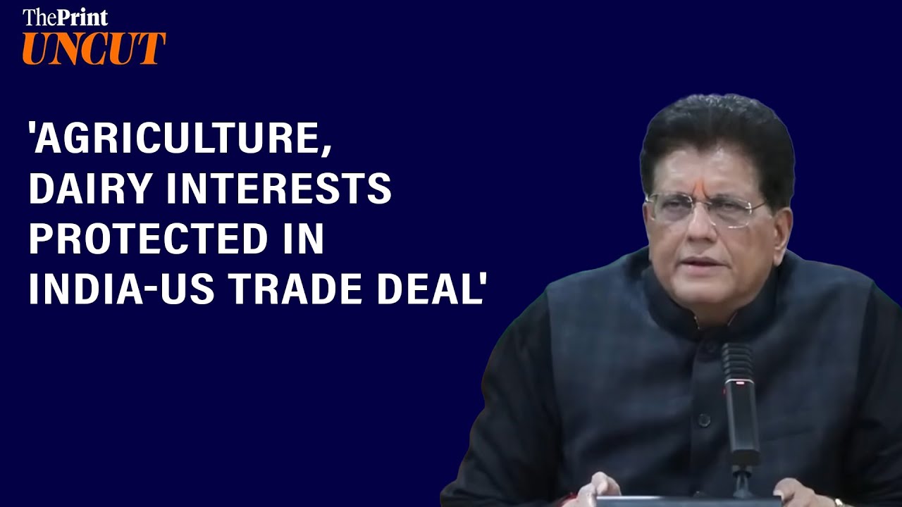 'India-US trade deal best in neighbourhood'- Commerce Minister Piyush Goyal's full press conference