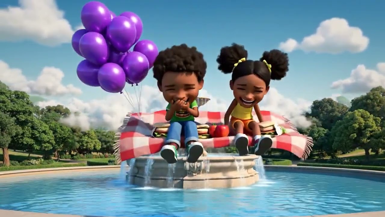 The little kids enjoy the holiday
