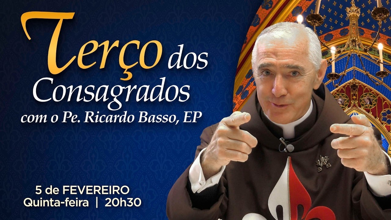 Terço dos Consagrados | Pe. Ricardo Basso #210. Mistérios luminosos