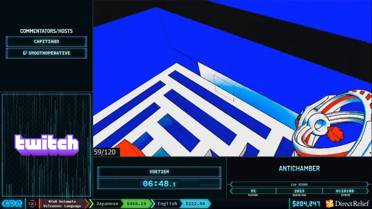 Antichamber by Voetiem in 13:28 - Corona Relief Done Quick