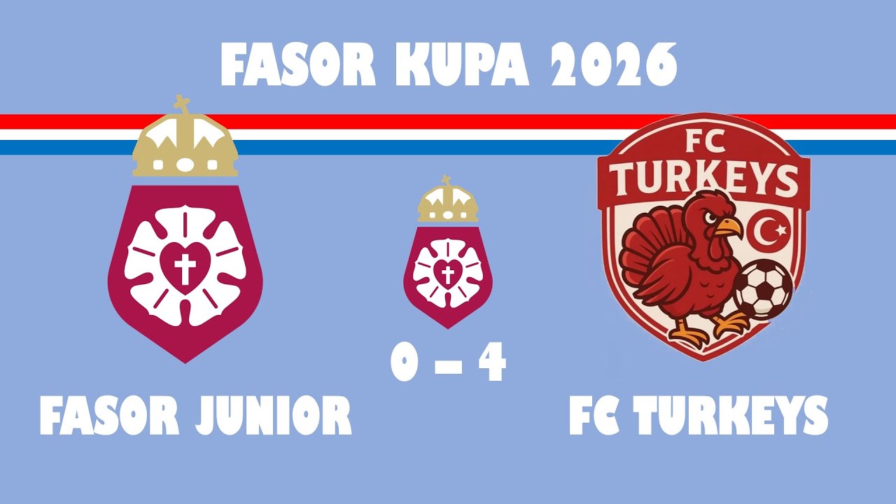 Fasor Junior - FC Turkeys (0-4)