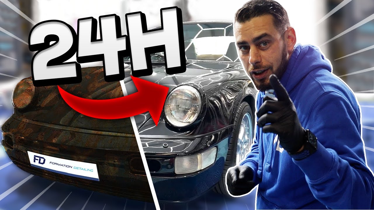 Une PORSCHE 911 SAUVÉE par les STAGIAIRES DÉBUTANTS ! (Polilustré complet)