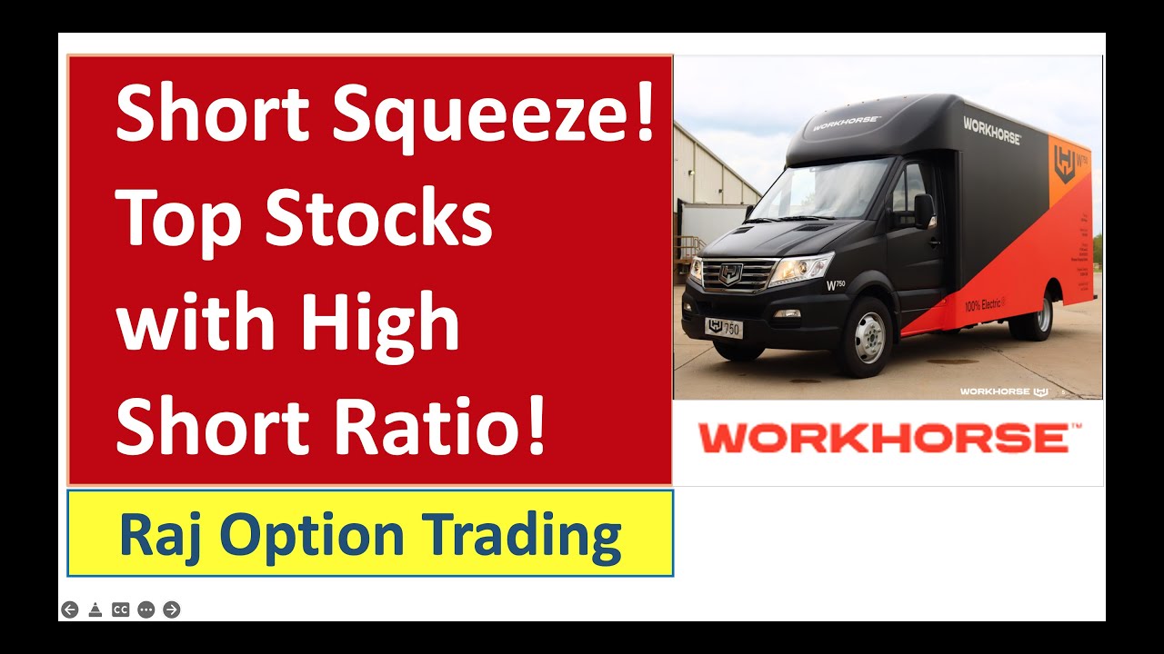Short Squeeze! Top Stocks with High Short Ratio!