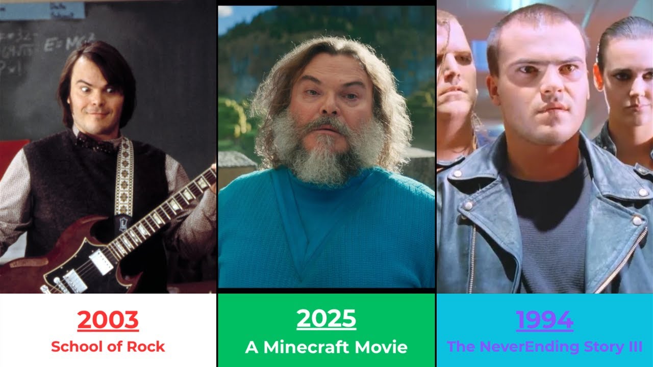 Jack Black Film Evolution (1992-2025)