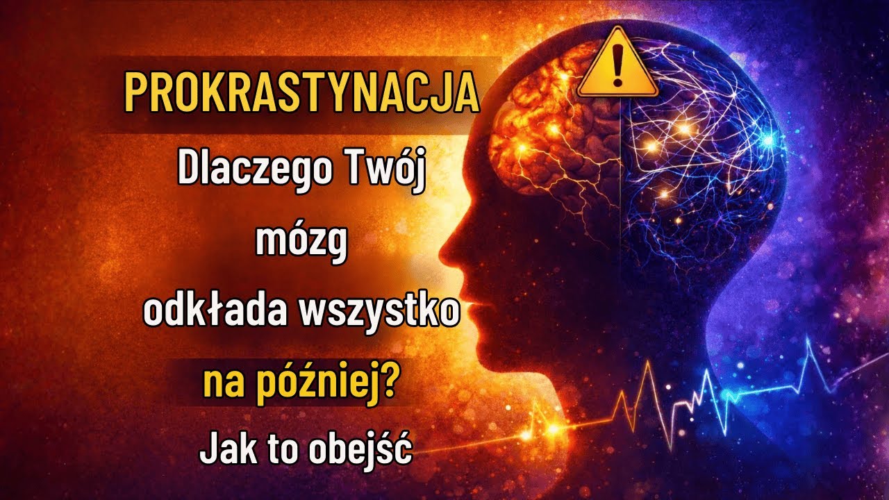 Prokrastynacja: Dlaczego Twój mózg odkłada wszystko na później – i jak to obejść
