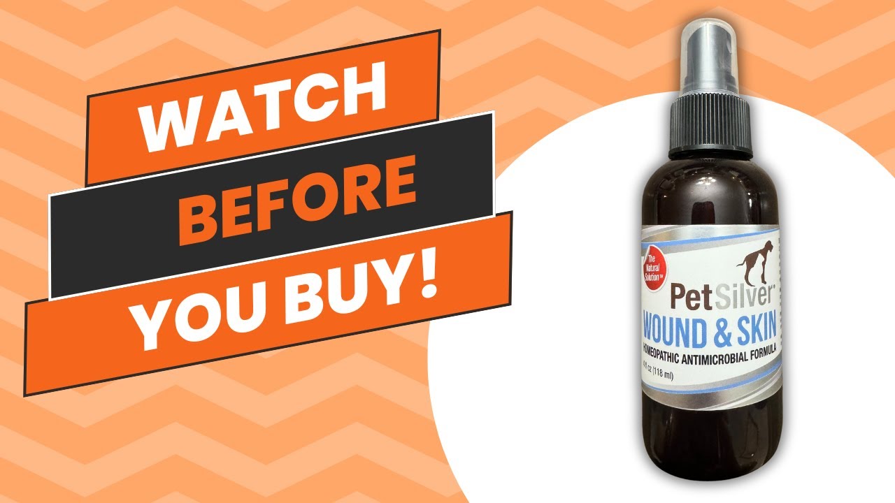 Review and Demo of PetSilver Wound & Skin Spray for Pets